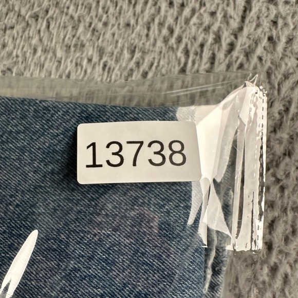 AGOLDE Jeans Womens 24 Low Slung Baggy in Libertine Wide Leg Light Blue Denim - Picture 16 of 16